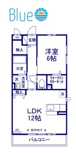 クレール湘南台II【2階】の間取り