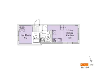 SOU西荻窪【1階】の間取り