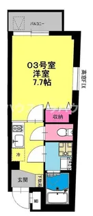 b’CASAライアンヒルズ十条仲原【2階】の間取り