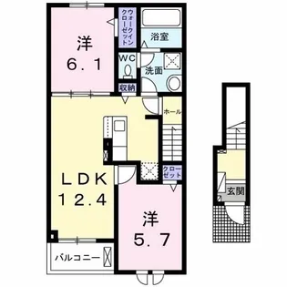 エテルノ【2階】の間取り