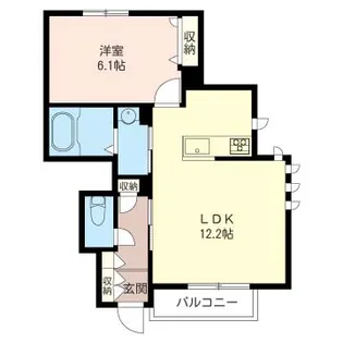 forsia(フォルシア)【1階】の間取り