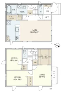 神奈川県川崎市麻生区金程4【一戸建】の間取り