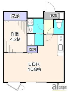 Aifort.永福町【2階】の間取り