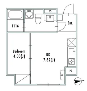 GRAN PASEO大森III【4階】の間取り