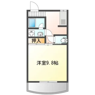 アークヒルズWATANABE12【1階】の間取り