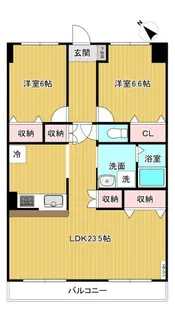 ライリッヒ・ストーレ【3階】の間取り