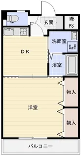 カーサプリマヴェーラ【1階】の間取り