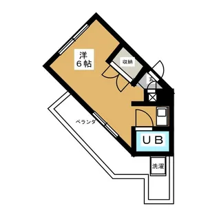 クラムプレイス【3階】の間取り