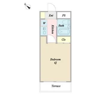 クレスト小金井【1階】の間取り