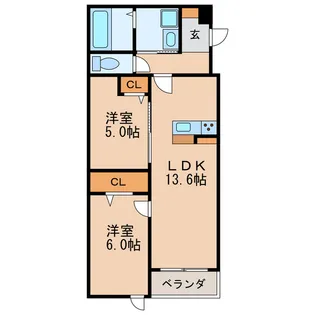 MOCXION MEIJO【3階】の間取り