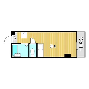 ボヌール里中【2階】の間取り