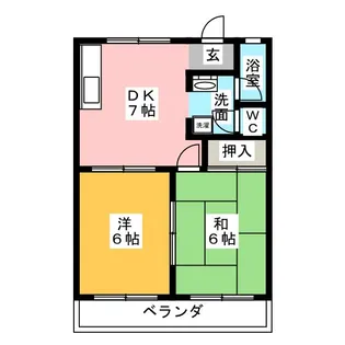村瀬マンション【2階】の間取り