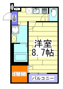 フジパレス千船【2階】の間取り