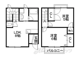リップルハイム【2階】の間取り