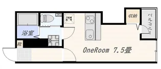 シャングリラロイヤルシティ高麗II【3階】の間取り