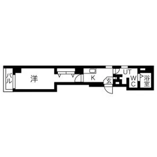 ソフィス桜山【4階】の間取り