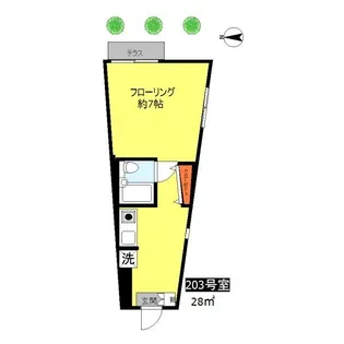 アロージョ【2階】の間取り