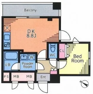 池袋ウエストガーデン【5階】の間取り