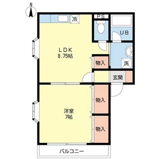 メゾン・エスペランス【2階】の間取り