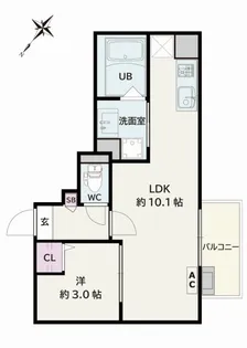 Jack odakaVIII【3階】の間取り