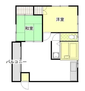 コーポ中村【2階】の間取り