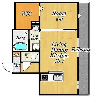 エルンテ【2階】の間取り