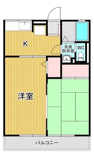 オリーブハウス【1階】の間取り