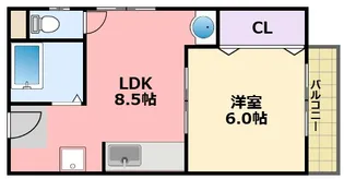 メゾン・ド・シーザリオ【3階】の間取り