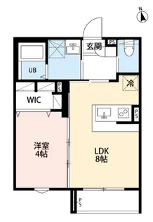 robot home 蕨III【2階】の間取り