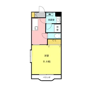 シャルマンヴィルIII【1階】の間取り