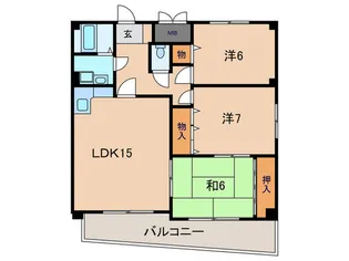 コンフォートK【2階】の間取り