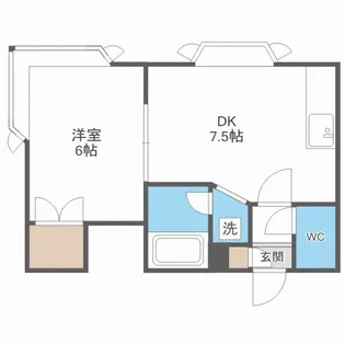 フォーサイトエルム【2階】の間取り