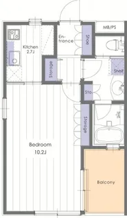 アルメゾンロシニョール【2階】の間取り