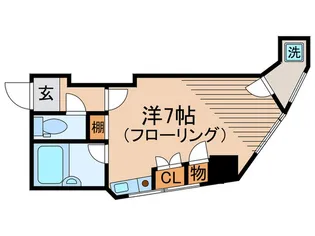 コート・サクライ【6階】の間取り