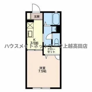 ルミエールK【2階】の間取り