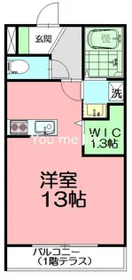 アリエッタ・湘南【1階】の間取り