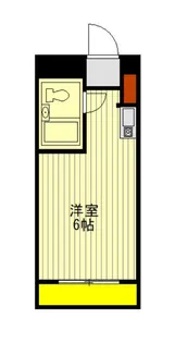 大地ビル【2階】の間取り
