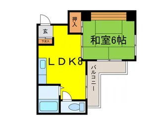サテライトII【3階】の間取り