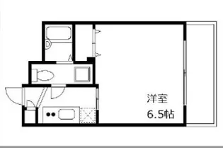 カスタリア新宿【4階】の間取り