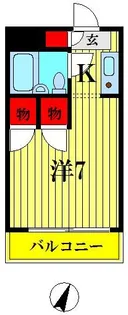 ブライトコート壱番館【1階】の間取り