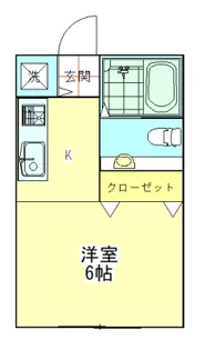 プラムハウス【2階】の間取り