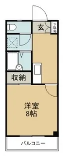 ハイム眉山【1階】の間取り