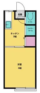 ひばりハイム【2階】の間取り
