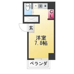 IB SPOT【4階】の間取り