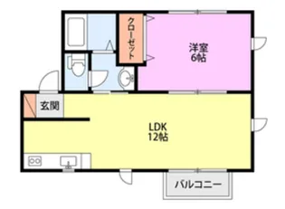 ハピネス【2階】の間取り