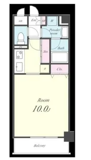 プルミエファヴール【5階】の間取り