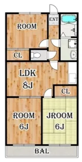 リアライズ羽村【5階】の間取り