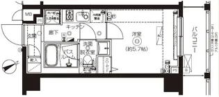 ZOOM上板橋【5階】の間取り