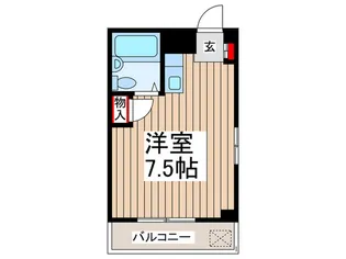 大栄コ-ポ【3階】の間取り