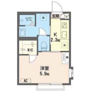 グリーンハウスII【1階】の間取り